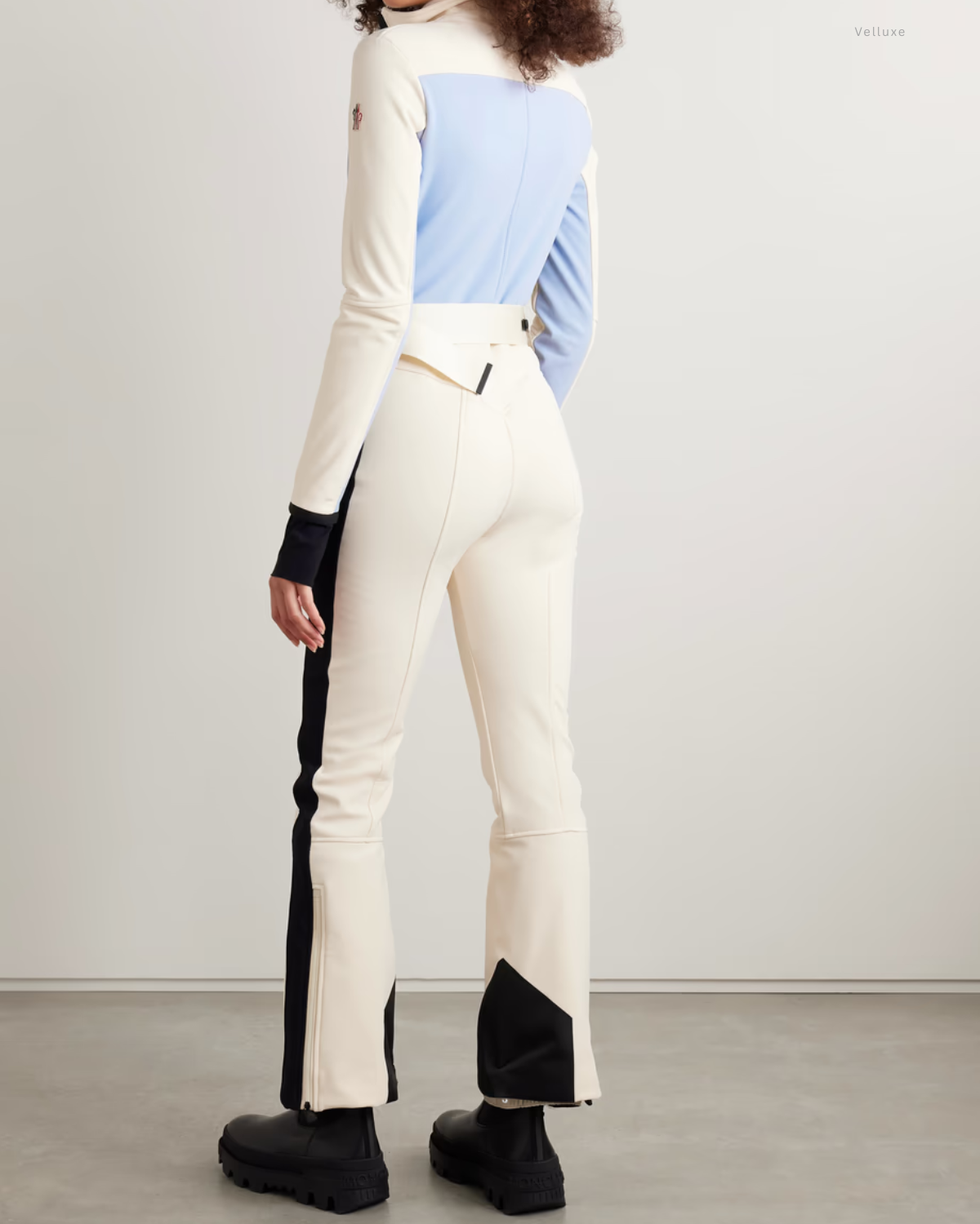 MONCLER GRENOBLE
Belted color-block ski suit